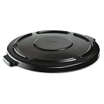 Vented Round BRUTE Flat Top Lid for 44-Gallon Container - Configurable