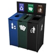 Product come as shown: 'Bottles & Cans' in blue, 'Paper Only' in green, and 'Waste' in black 