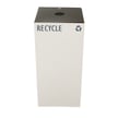 In blue with mixed opening and "Recycle" decal 