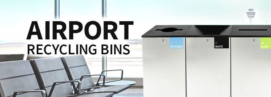 Airport Recycling Bins Airport Recycling Bins