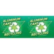 Wrap around label measures 64"W x 25"H 