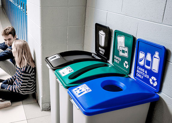 RECYCLING BINS FOR SCHOOLS & UNIVERSITIES