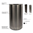 Celestial Steel Half Round Receptacle details 